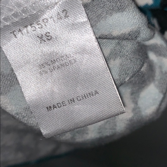 TART • Ikat Black Teal Modal Jersey Stretch Dress - Picture 5 of 8